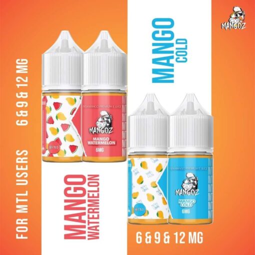 MANGOZ MTL E-LIQUID 30ML 3 BOTTLES BUNDLE OFFER