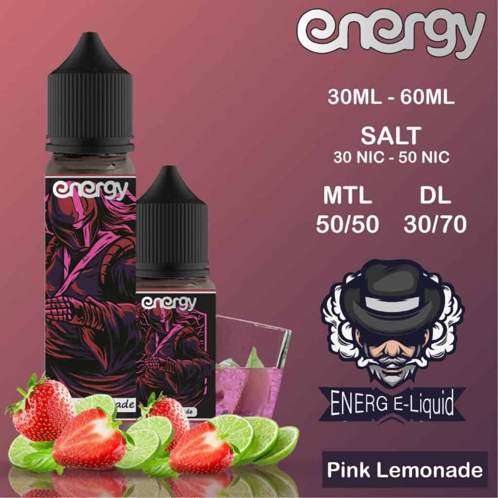 ENERGY PINK LEMONADE MTL E LIQUID