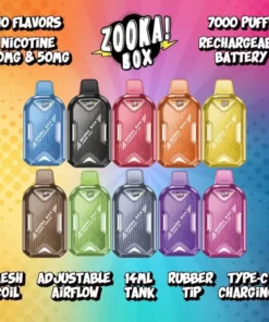 ZooKa-Disposable-Pod-7000-Puffs-By-BAZOOKA