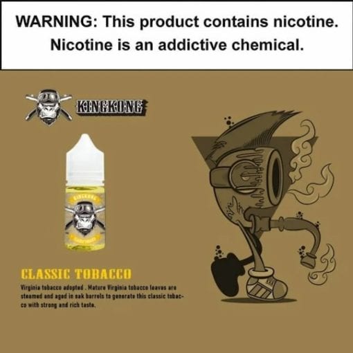 TOKYO-KING-KONG-TOBACCO-SALT-NIC-ELIQUID-CLASSIC-TOBACCO