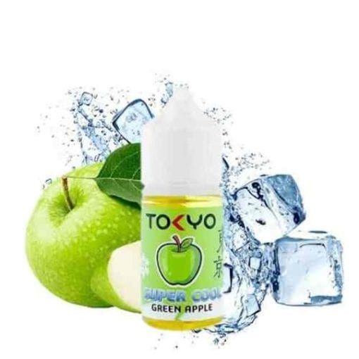 TOKYO-SUPER-COOL-SALT-NIC-ELIQUID-GREEN-APPLE