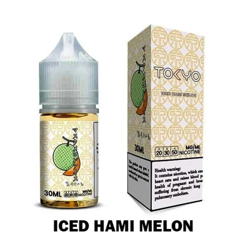 TOKYO ICED HAMI MELON SALT NIC. BY TOKYO CLASSIC SERIES ELIQUID