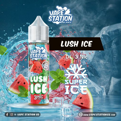 LUSH ICE VAPE STATION SUPER ICE 3MG 60ML ELIQUID